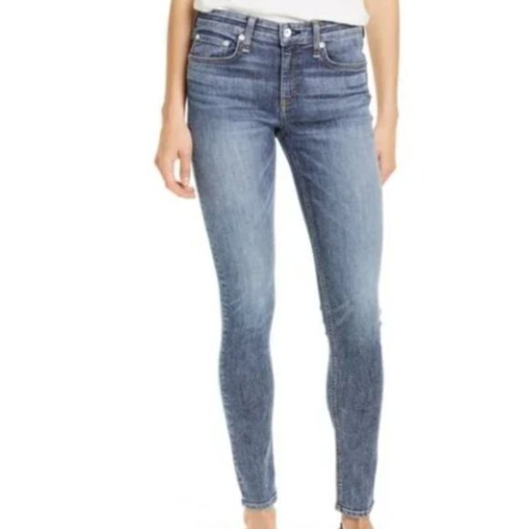 rag & bone Pants - rag & bone Cate mid-rise skinny jeans